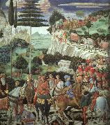Benozzo Gozzoli Procession of the Magus Melchoir China oil painting reproduction
